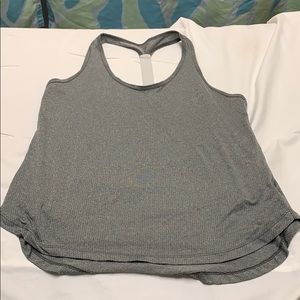 Gray old navy dry fit tank